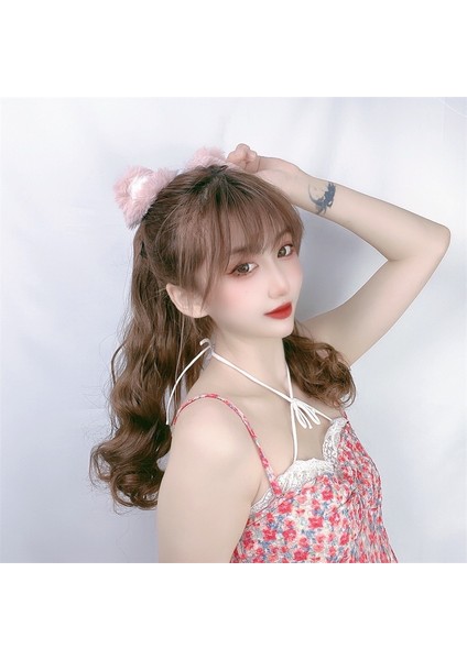 Peruk Kadın Kavrama Yüksek At Kuyruğu Uzun Kıvırcık Saç At Kuyruğu Askısı Yapay Saç Büyük Dalga (Yurt Dışından) fiyatları