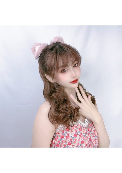 Peruk Kadın Kavrama Yüksek At Kuyruğu Uzun Kıvırcık Saç At Kuyruğu Askısı Yapay Saç Büyük Dalga (Yurt Dışından) modelleri