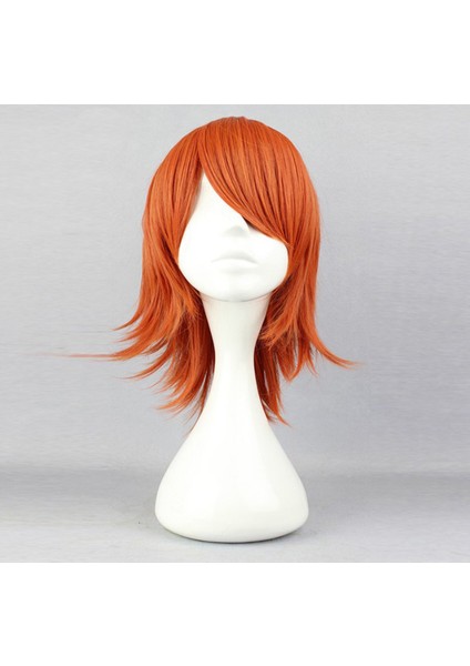 Çünkü Peruk Tek Parça Namı Karışık Turuncu Anime Peruk Tek Parça Peruk (Yurt Dışından)
