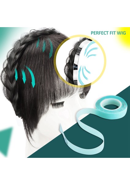 Saç Uzatma Için Güçlü Çift Taraflı Yapışkan Bant, 3 Metre 1 Rulo (Yurt Dışından) fırsatları