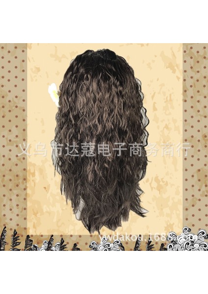 Moana Prenses Moana Peruk Moana Büyük Dalga Uzun Kıvırcık Saç Cosplay Anime Peruk (Yurt Dışından) modelleri