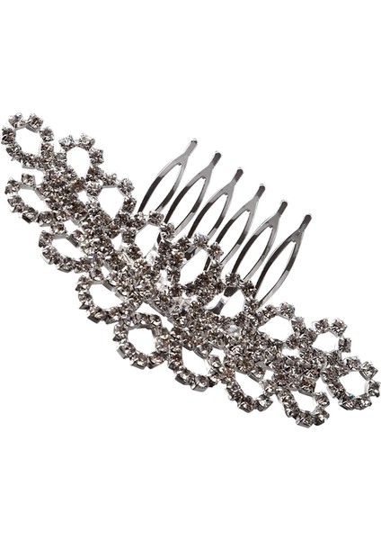 Strass Yüzükler Gümüş Saç Tokası Saç Tarağı Saç Aksesuarları (Yurt Dışından) fırsatları