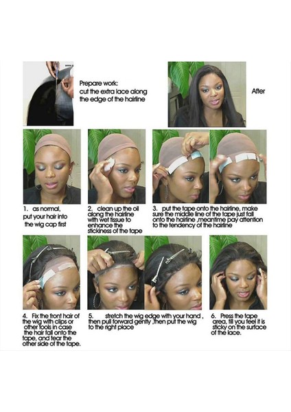 Jaerbee 72 Adet/grup Hiçbir Parlaklık Güçlü Saç Peruk Bant Çift Yapışkanlı Uzatma Şeritleri Su Geçirmez Peruk/dantel Peruk Filmi cc Şekli (Yurt Dışından) fiyatları