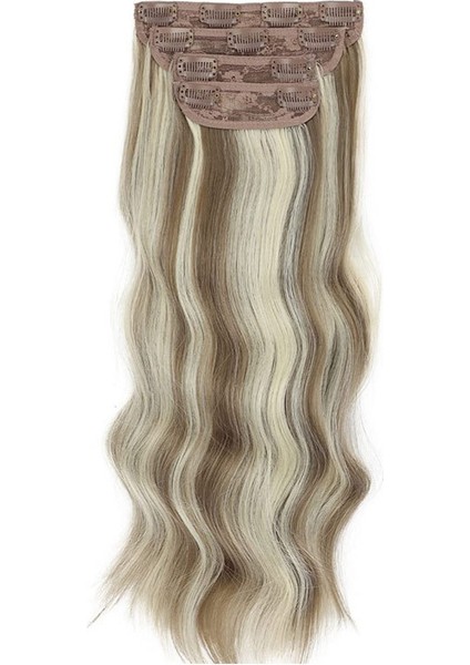 Sentetik Peruk Avrupa ve Amerikalı Bayanlar Peruk Seti Dört Parçalı Set Peruk Seti Günlük Kullanım Için Uygun Tek Parça Dropshipping (Yurt Dışından) indirimleri