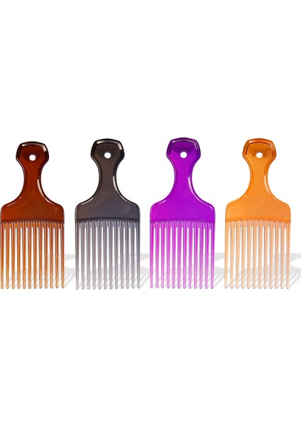 Geniş Dişler Saç Çatal Tarak Unisex Saç Stili Kıvırcık Masaj Tarak Kuaförlük Ekleme Fırçası Saç Şekillendirici Aracı (Gri) (Yurt Dışından) indirimleri