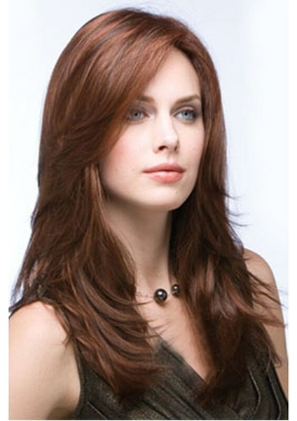 Peruk Kadın Kimyasal Fiber Uzun Saç Moda Peruk Kafa Kapağı (Yurt Dışından) fırsatları