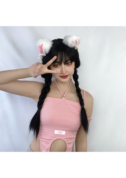 Amerikan Tv Dizisi Çarşamba A Adams Anime Peruk Siyah Çift Havalı Patlama Şapka Üreticisi (Yurt Dışından) modelleri