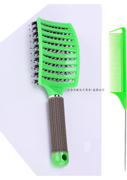 Saç Fırçası Saç Derisi Sivri Kuyruk Saç Tarak Masaj Tarak Kıl Naylon Kadın Islak Kıvırcık Detangle Salon Kuaförlük Şekillendirici Araçları (Yurt Dışından)