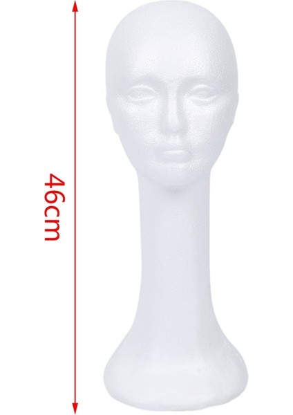Uzun Boyunlu Kadın Köpük Kafa Modeli Gözlük Saç Peruk Manken Şapka Standı Strafor (Yurt Dışından) modelleri