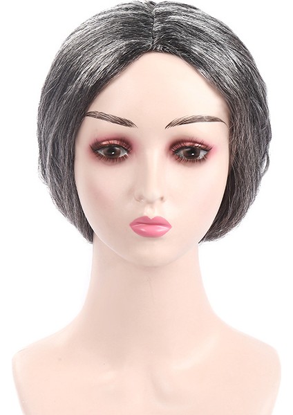 Sahne Performansı Orta Yaşlı ve Yaşlı Beyaz Saçlı Büyükbaba ve Büyükanne Peruk (Yurt Dışından) fiyatları