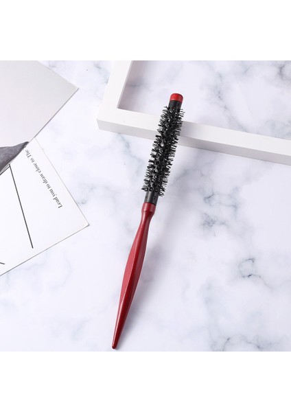 Profesyonel Kıvırcık Saç Tarak Yuvarlak Rulo Fırça Kafa Derisi Tarak Domuzu Kıl Fırça Tarak Kuaförlük Saç Fırçaları Salon Şekillendirici Araçları (Yurt Dışından)