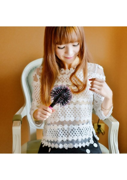 3D Kıvırcık Saç Tarak Küresel Kıvırmak Masaj Tarak 360 ° Şekillendirici Salon Yuvarlak Saç Bigudi Saç Fırçası Kadın Erkek Aracı (Yurt Dışından) fırsatları