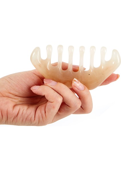 1pc Gua Sha Reçine Masaj Kafası Guasha Tarak Akupunktur Terapi Kazıyıcı Aracı (Yurt Dışından)