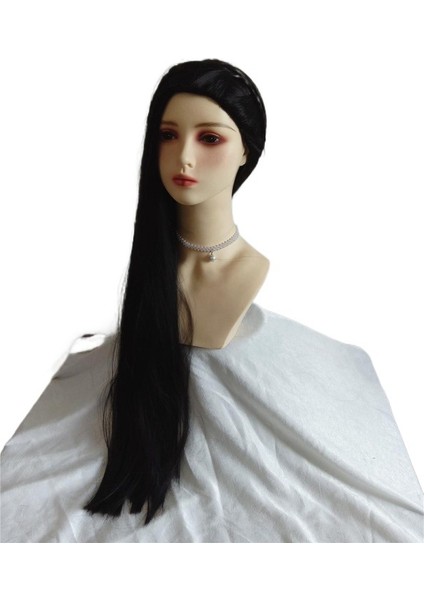 2023FILM Yıldızı Wishwishashaashaörgü Uzun Düz Saç Anime Perukkostümlü Oyunkadınlar Için Evrensel Peruk (Yurt Dışından) indirimleri