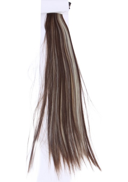 Kadın Klipsli Saç Uzantıları 7 Adet 20 Inç Deve-Kahverengi + Altın-Kahverengi (Yurt Dışından) indirimleri