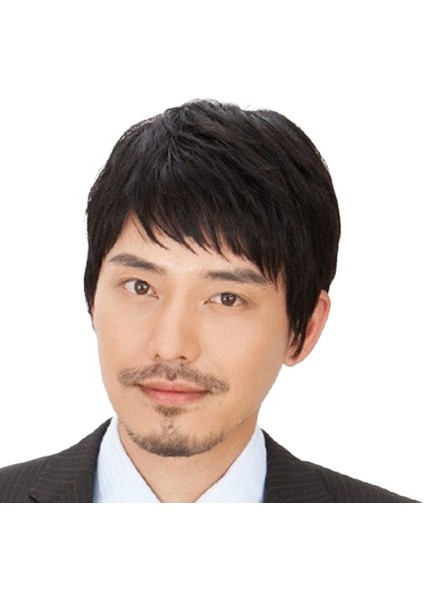 Fabrika Orta Yaşlı ve Yaşlı Erkek Peruk Yakışıklı Doğal Nefes Kısa Saç Insan Saç Ipek Düz Kafa Erkek Saç (Yurt Dışından) indirimleri