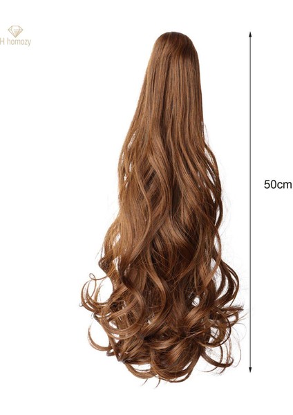Kadın Pençe Kıvırcık At Kuyruğu 50 cm Rahat Kulüp Günlük Giyim Için Saç Parçaları Uzantıları Giymek (Yurt Dışından) fiyatları
