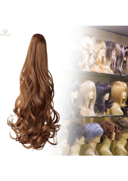 Kadın Pençe Kıvırcık At Kuyruğu 50 cm Rahat Kulüp Günlük Giyim Için Saç Parçaları Uzantıları Giymek (Yurt Dışından) modelleri