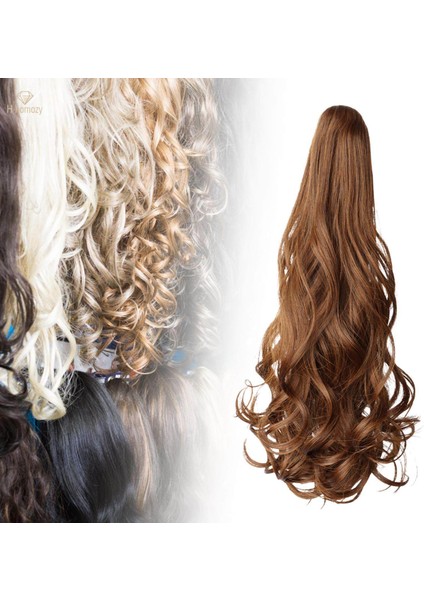 Kadın Pençe Kıvırcık At Kuyruğu 50 cm Rahat Kulüp Günlük Giyim Için Saç Parçaları Uzantıları Giymek (Yurt Dışından) indirimleri