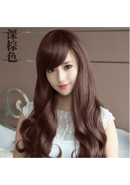 Mengtai Kadın Peruk Sıcak Satış Kadın Dalgalı Kıvırcık Saç Yan Patlama Kore Kabarık Kimyasal Fiber Peruk (Yurt Dışından) fiyatları