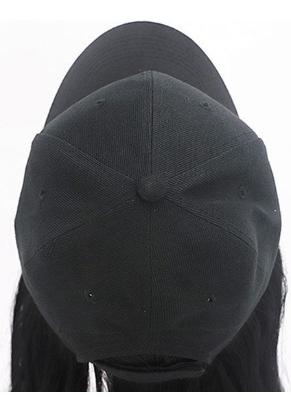 Ayarlanabilir Beyzbol Şapkası ile 60CM Tek Parça Saç Uzatma Uzun Dalgalı Postiş (Yurt Dışından) fırsatları