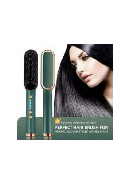 Erkek Kadın Kıvırma Saç Düzleştirici Tarak Fırça (Yurt Dışından) fiyatları