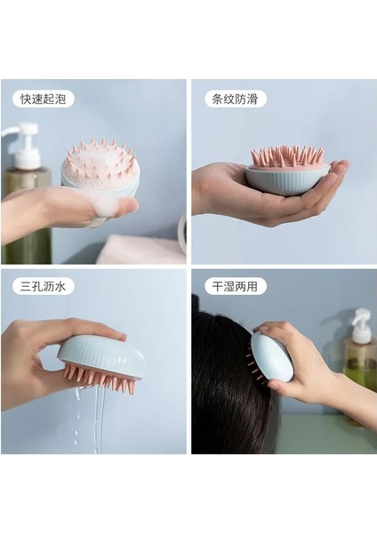 Kafa Derisi Masaj Fırçası Vücut Fırçası Saç Yıkama Tarağı Duş Fırçası Masaj Fırçası Saç Fırçası Cepillos Para Cabello (Yurt Dışından) fırsatları