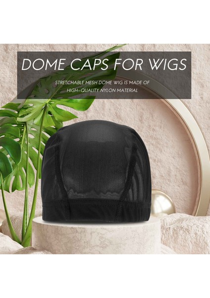 Peruk Yapımı Için 6 Adet Peruk Kap Elastik Kubbe Örgü Peruk Kap (Yurt Dışından) fiyatları