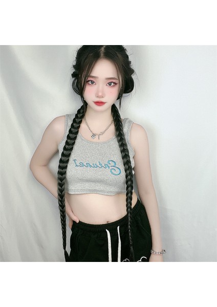 Peruk Kadın Yapay Boks Örgüsü Kimyasal Fiber Uzun At Kuyruğu Yüksek Sıcaklık Fiber Büküm Örgüsü Yeterli Stok (Yurt Dışından) modelleri