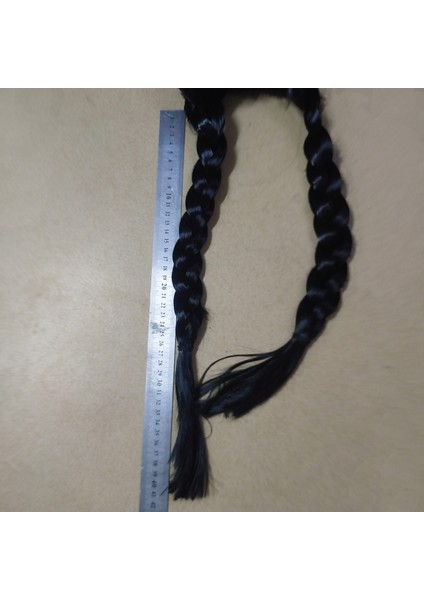 Adams Ailesi Orta Uzunlukta Çift Örgü Peruk Çarşamba Peruk Saç Modeli Cos Büküm Püskül Büyük Örgü (Yurt Dışından) fırsatları