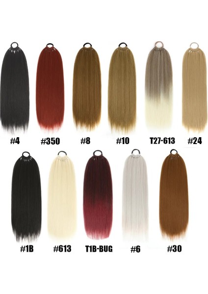 Peruk At Kuyruğu Uzunluğu 60 cm Düz Saç Sentetik At Kuyruğu Saç Uzatma Yüksek Sıcaklık Fiber Kadın At Kuyruğu Sahte Örgü (Yurt Dışından) fırsatları