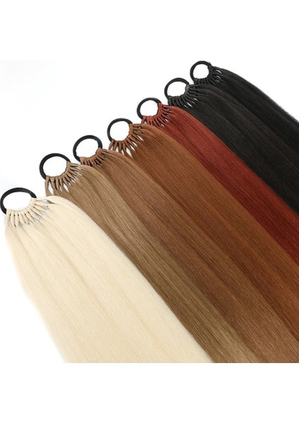 Peruk At Kuyruğu Uzunluğu 60 cm Düz Saç Sentetik At Kuyruğu Saç Uzatma Yüksek Sıcaklık Fiber Kadın At Kuyruğu Sahte Örgü (Yurt Dışından) indirimleri