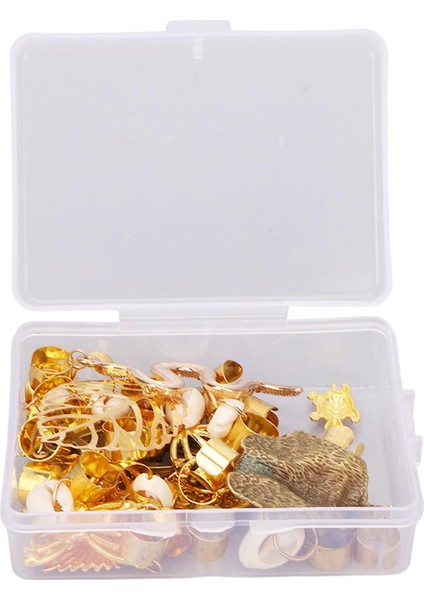 Hao Kan 28 Adet Dreadlocks Takı Dıy Tel Sarılmış Örgüler Altın Saç Aksesuarları Dekorasyon Için (Yurt Dışından)