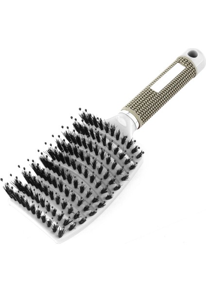 Saç Derisine Masaj Tarak Kıl ve Naylon Saç Fırçası Islak Kıvırcık Saç Şekillendirici Aracı (Yurt Dışından) modelleri