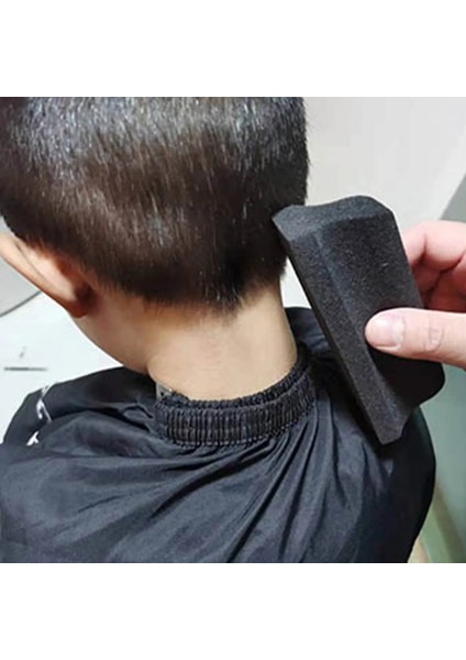 Sünger Boyun Silgi Sakal Kırpma Saç Fırçası Saç Temizleme Fırçası Kuaförlük Boyun Silgi Temizleyici Salon Kuaför Profesyonel (Yurt Dışından)