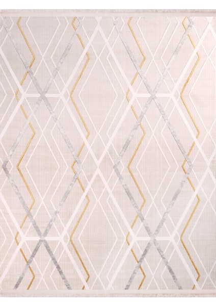 Olympia 4051 Gold Gri Yumuşak Salon ve Oturma Odası Halısı