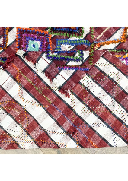 Soho Antiq Aspar Tülü Kabartmalı El Dokuma Kilim 140X223 cm