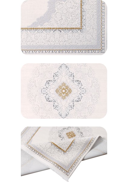 Albina 5435 Gold Yumuşak Salon ve Oturma Odası Halısı