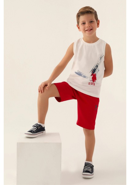 1777 Erkek Çocuk Bermuda Pijama Takım