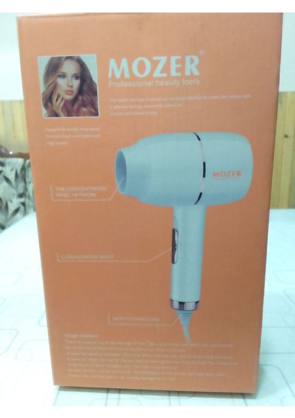 Profesyonel Güzellik Araçlarının Mozer Saç Kurutma Makinesi. Çok Iyi Kalitede Saç Kurutma Makinesi (Yurt Dışından)