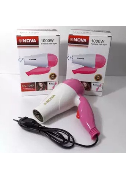 Nova Katlanabilir Saç Kurutma Makinesi - Taşınabilir El Saç Kurutma Makinesi - Seyahat Için Saç Kurutma Makinesi (Yurt Dışından)