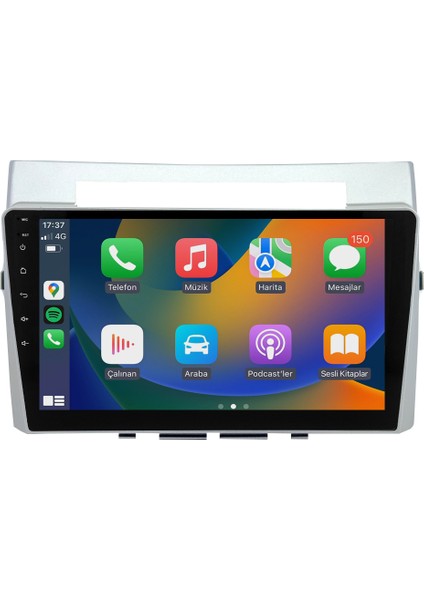 Toyota Verso (2005-2010) Android 14 Multimedya Carplay 10 Inch 4 GB Ram / 64 GB Hafıza CRV-4138XD