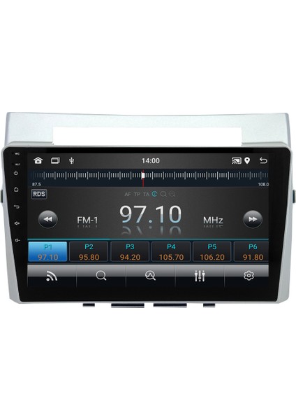 Toyota Verso (2005-2010) Android 14 Multimedya Carplay 10 Inch 4 GB Ram / 64 GB Hafıza CRV-4138XD