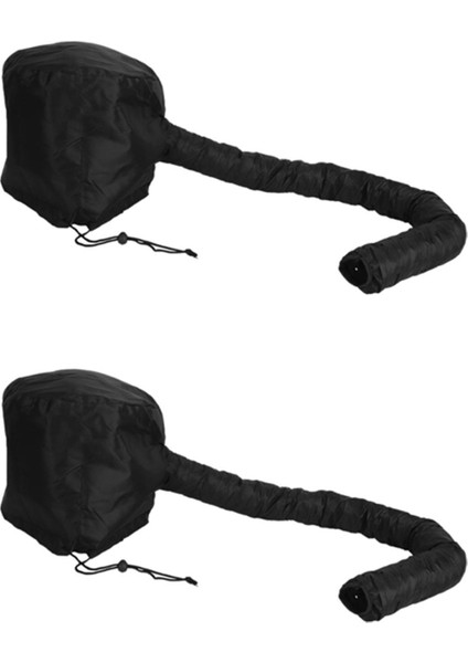 2x Saç Kurutma Makinesi Yağ Kapağı Salon Kuaförlük Şapka Kaput Kapakları Eki Saç Bakımı Perma Kask Saç Vapur (Yurt Dışından)
