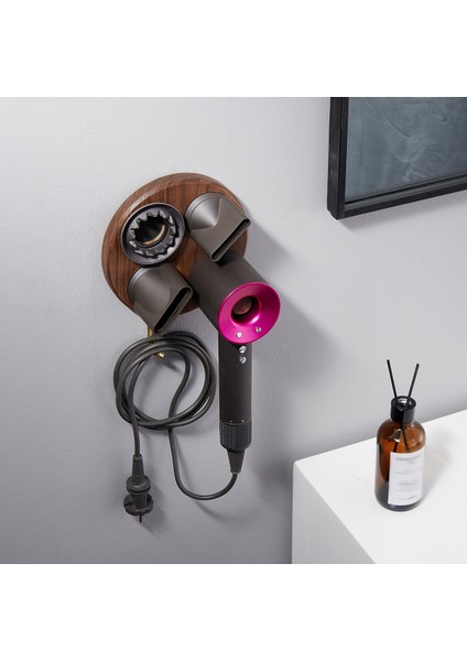 Dyson Üfleyici Rafı Ev Dekor Banyo Depolama Standı Duvara Montaj-B (Yurt Dışından) fırsatları