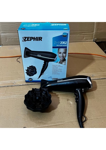 2200 Watt Zephır Orıgnal Saç Kurutma Makinesi || 3'ü Bir Arada Yüksek Kaliteli Saç Kurutma Makinesi (Yurt Dışından)