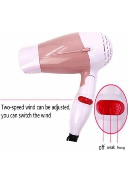 Nova Katlanabilir Mini Seyahat Saç Kurutma Makinesi Kompakt Üfleyici (NV662) (Yurt Dışından) modelleri