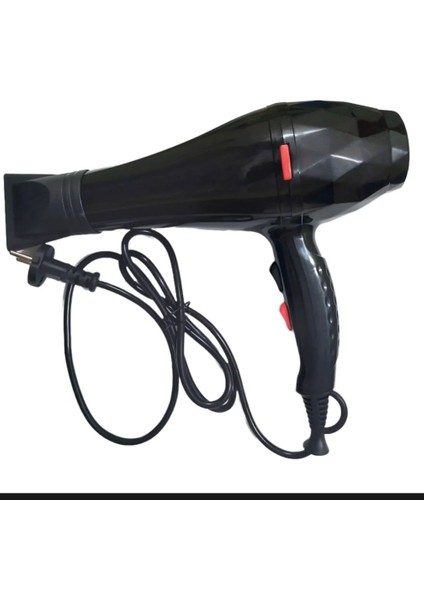 Saç Kurutma Makinesi 2 Isıtma ve 2 Hava Hızı Artı 1 Soğutma Ayarına Sahip Profesyonel Saç Kurutma Makinesi 3000W (Yurt Dışından)