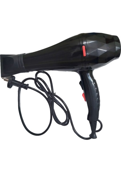 Saç Kurutma Makinesi - Kadın ve Erkek Için Keratin Korumalı Saç Kurutma Makinesi - Siyah (Yurt Dışından)