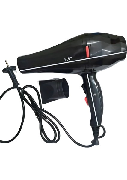 Saç Kurutma Makinesi - Kadın ve Erkek Için Keratin Korumalı Saç Kurutma Makinesi - Siyah (Yurt Dışından)
